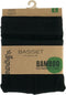 Basset Bamboe Heren Boxershorts - 2-pack - Zijdezacht en antibacterieel - Zwart (2 stuks)