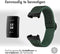 imoshion Elastisch nylon bandje - Geschikt voor Fitbit Charge 4, Charge 3 - Groen - One Size