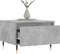 vidaXL - Salontafel - 50x46x35 - cm - bewerkt - hout - betongrijs