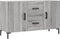 vidaXL - Dressoir - 100x36x60 - cm - bewerkt - hout - grijs - sonoma - eikenkleurig