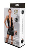 Wetlook minijurkje met diep decolleté Guilty Pleasure - - XL