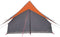 vidaXL - Kampeertent - A-Frame - 5-Persoon - Grijs - en - Oranje - Waterdicht