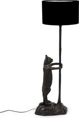 Bold Monkey No Girlfriend No Problem vloerlamp - Zwart