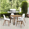 Set van 4 PP tuinstoelen - 50 x 55 x 85,5 cm
