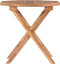 vidaXL - Tuintafel - inklapbaar - 45x45x45 - cm - massief - teakhout