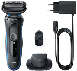 Braun 51-B1200S - Scheerapparaat - Waterbestendig - Blauw