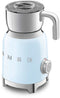 SMEG MFF11PBEU - Melkopschuimer - 6 functies - Pastelblauw