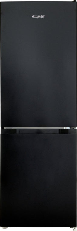 Exquisit KGC231-60-E-050CB - Koel-vriescombinatie - 157 Liter - C Label - Zwart - 5 Jaar Garantie