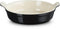 Le Creuset - Aardewerken - Ovenschaal - 24 cm / 6.3 cm Hoog - Rond - Zwart