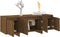 vidaXL - Tv-meubel - 120x30x40,5 - cm - bewerkt - hout - bruin - eikenkleur