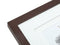 Deknudt Frames fotolijst S65KQ1 - bruin met passe-partout - foto 13x13