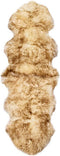 vidaXL - Vloerkleed - 60x90 - cm - schapenvacht - gemêleerd - bruin