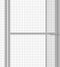 vidaXL - Kattenkooi - 4,5x1,5x1,5 - m - gegalvaniseerd - staal