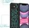iMoshion iPhone 11 - Hoesje met Koord - Verstelbaar Koord Zwart / Meerkleurig / Groen / Panterprint