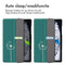 imoshion Tablet Hoes - Geschikt voor Samsung Galaxy Tab A9 Plus - Design Trifold Bookcase - Petrol Green Dandelion