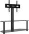 vidaXL - Tv-standaard - hoek - 2-laags - voor - 32-70 - inch - zwart