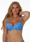 After Eden Maxim - Voorgevormde beugel beha - Kantdetails - Blauw