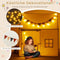Coast Speeltent - Kinder Speelhuisje - Antislip Mat Lichtslinger Vlaggetjes - Beige 123 x 107 x 137 cm
