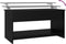 vidaXL - Salontafel - 102x50x52,5 - cm - bewerkt - hout - zwart
