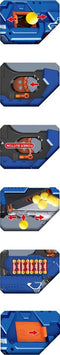 Eddy Toys Speelgoed Pistool - incl. 21 Foam Ballen - Foam Gun - Lichtgewicht - Blauw