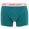 JACK&JONES JACSUPER TWIST TRUNKS - Boxershorts 3-Pack Effen Gemeleerd - Grijs Licht Blauw Groen (3-pack)