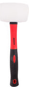 Benson Installatiehamer - Witte rubberen kop - 450 gram - 290 mm lengte