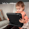 Accezz Kidsproof Backcover - Samsung Galaxy Tab S9 / Tab S9 FE - Handvat - Zwart