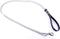 Hondenketting met leren handvat - small