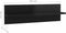 vidaXL - Wandschappen - 4 - st - 60x11,5x18 - cm - bewerkt - hout - hoogglans - zwart