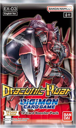 Digimon - Draconic Roar - Booster met 12 kaarten (EN)