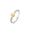 TI SENTO Ring 12116ZY - Zilveren dames ring - Gerhodineerd met zirkonia - Maat 54