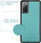 iMoshion Hoesje Geschikt voor Samsung Galaxy S20 FE Hoesje Met Pasjeshouder - iMoshion Luxe Portemonnee - Turquoise