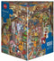 Heye Puz In The Attic (2019) - Puzzel 1000 stukjes - Diverse kleuren
