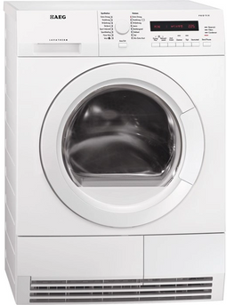 AEG T76287NAC - Condensdroger - 8 kg - Antikreukfunctie - 64 dB