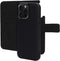 Mobiparts Leather 2 in 1 Wallet Case - Apple iPhone 16 Pro Max - Echt leer met uitneembare backcover - Zwart