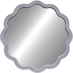 Versa - Wandspiegel - Cirkelvormig - Zilverkleurig 3 x 60 x 60 cm