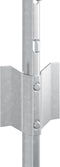 vidaXL - Hekpalen - 5 - stuks - U-Channel - 40 - cm - Gegalvaniseerd - Staal