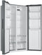 Haier HSR3918ENPG - Koelkast Amerikaans - Vriezer Side-By-Side - Energieklasse E - Vrijstaand