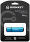 Kingston IronKey VP50 - USB 3.2 Type-C - 512GB 310MB/s Lezen 250MB/s Schrijven - Blauw