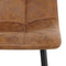 Refurna - Eetkamerstoel Yerevan - Cognac Set van 2