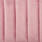 MARIPOSA - Eetkamerstoel set van 2 - Roze - Fluweel