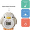 Nuby - Pinguïn Badthermometer - Digitale thermometer 2-in-1 - BPA-vrij - Grijs