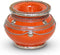 Safaary - Marokkaanse Asbak met metaal Oranje Ø 10 x 8,5cm