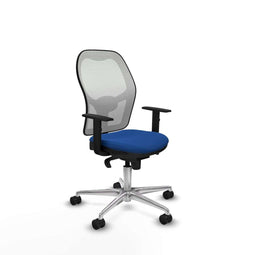 Piqueras y Crespo 1D086N0 - Bureaustoel - Hoogteverstelbaar - Blauw