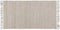 AFRIN - Laagpolig vloerkleed - Lichtbeige - 80 x 150 cm - Katoen