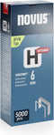 Novus 042-0770 - Niet H 37/6mm Fijndraad - 5000 stuks