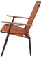 Bo-Camp Jefferson - Klapstoel - Gepolsterd - Aluminium - Klei
