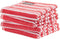 DDDDD - Vaatdoek - 30 x 30 cm - Classic Clean - Rood (set van 4 stuks)