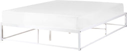 VIRY - Tweepersoonsbed - Wit - 160 x 200 cm - Metaal
