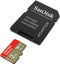 Sandisk Extreme microSDXC UHS-I (2024) - 2TB - Klasse 10 UHS-I A2 V30 240 MB/s - Rood